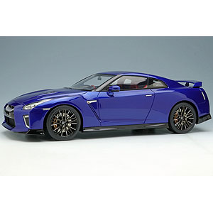 1/18 日産 GT-R 2020 ワンガンブルー (レッドインテリア)