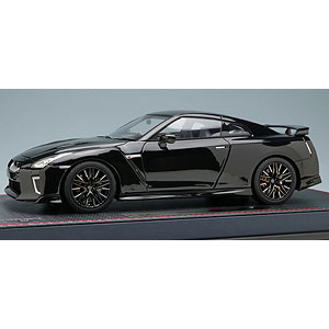 1/18 日産 GT-R 2020 メテオフレークブラックパール (グレイインテリア)