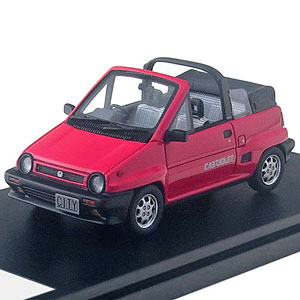 1/43 Honda CITY CABRIOLET (1984) フレームレッド[ハイストーリー