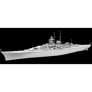 1/700 ドイツ海軍 戦艦 グナイゼナウ 1940 豪華版 プラモデル[フライ