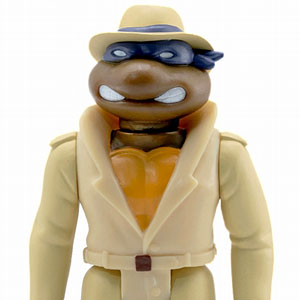 リ・アクション/ ティーンエイジ・ミュータント・ニンジャ・タートルズ TMNT WAVE2： ドナテロ(トレンチコートVer.)