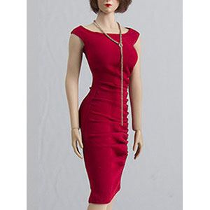 1/6 セクシー タイトイブニングドレス セット B (ドール用)