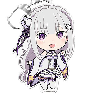 Re：ゼロから始める異世界生活 ぷにこれ！ キーホルダー(スタンド付) エミリア