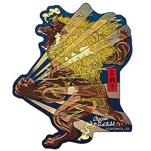 CAPCOM×B-SIDE LABELステッカー モンスターハンター ラージャン(和風)