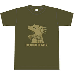 Tシャツ「ドロヘドロ」04/ドロヘッズロゴデザイン シティグリーン(Lサイズ)