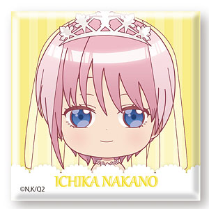 五等分の花嫁∬ スクエア缶バッジ 中野一花