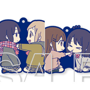 安達としまむら　ラバーストラップ グッズ-ストラップ】安達としまむら みにきゃらトレーディング