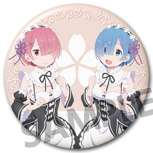 Re：ゼロから始める異世界生活 76mm缶バッジ レム ワンピース