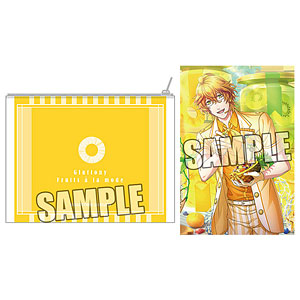 うたの☆プリンスさまっ♪ ポストカード付きマルチポーチ よくばりFruits a la mode アナザーショット 四ノ宮那月