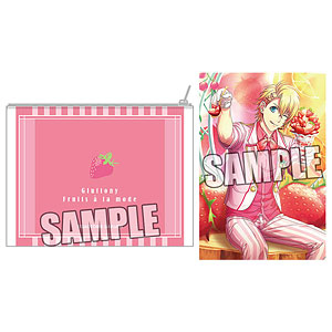 うたの☆プリンスさまっ♪ ポストカード付きマルチポーチ よくばりFruits a la mode アナザーショット 来栖翔