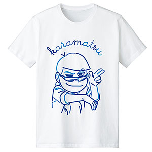 おそ松さん カラ松 ラインアート Tシャツ レディース XL