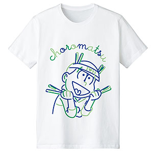 おそ松さん チョロ松 ラインアート Tシャツ メンズ M