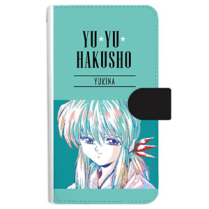 幽☆遊☆白書 雪菜 Ani-Art 手帳型スマホケース(Mサイズ)