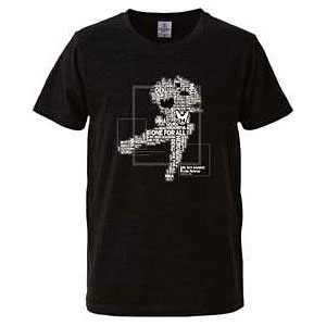 僕のヒーローアカデミア Tシャツ レディースフリー・緑谷出久(シルエット)