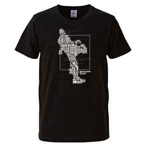 僕のヒーローアカデミア Tシャツ メンズXL・飯田天哉(シルエット)