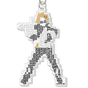 僕のヒーローアカデミア アクリルキーホルダー・上鳴電気(シルエット)