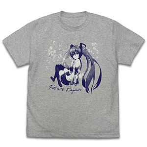 初音ミク Tシャツ じゃくVer./MIX GRAY-L