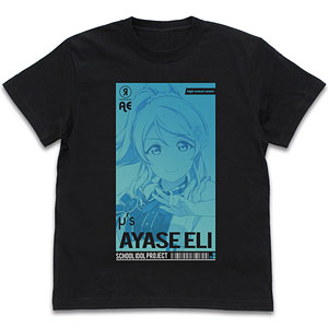 ラブライブ! 絢瀬絵里 Tシャツ ALL STARS Ver./BLACK-S(再販 ラブライブ! 絢瀬絵里 Tシャツ ALL STARS Ver./BLACK-S(再販