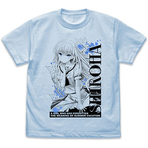 Summer Pockets REFLECTION BLUE 鳴瀬しろは Tシャツ Ver2.0/LIGHT BLUE-M