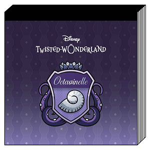 ディズニー ツイステッドワンダーランド スクエアメモ オクタヴィネル