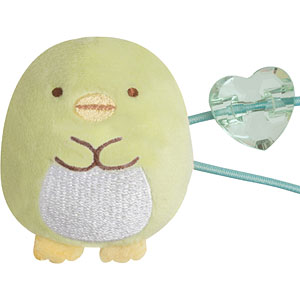 FE29602 すみっコぐらし ヘアゴム ぺんぎん？