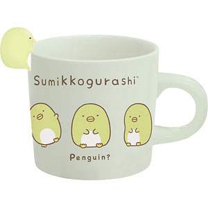 TK13906 すみっコぐらし マスコット付マグカップ えびふらいの
