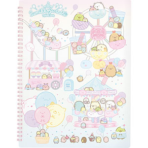 FA00804 すみっコぐらし 『たぴおかパーク』 リングクリアホルダー(6+1ポケット)