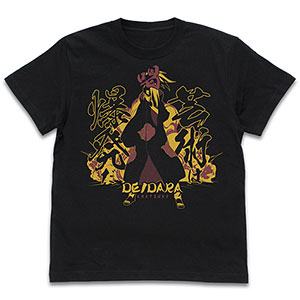 NARUTO-ナルト- 疾風伝 デイダラ 芸術は爆発だ Tシャツ/BLACK-M