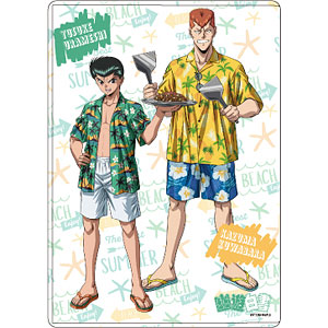 キャラクリアケース「幽☆遊☆白書」01/浦飯幽助＆桑原和真 海の家ver.