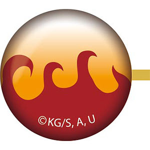 鬼滅の刃 ガラスヘアピン 煉獄杏寿郎