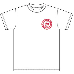 ゆるキャン△ 本栖高校Tシャツ (M)(千明)・ホワイト