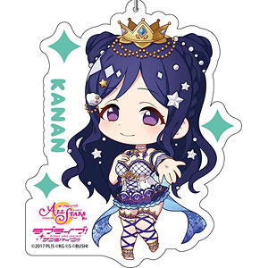 ラブライブ！スクールアイドルフェスティバルALL STARS デカキーホルダー 松浦果南 ブルーレーヴ デフォルメver