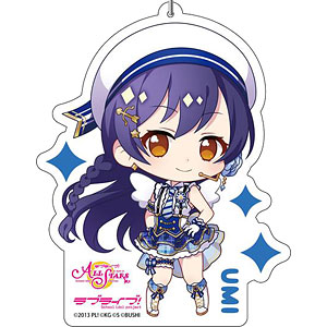 ラブライブ！スクフェスALL STARS デカキーホルダー 園田海未 ブルーアモール デフォルメver