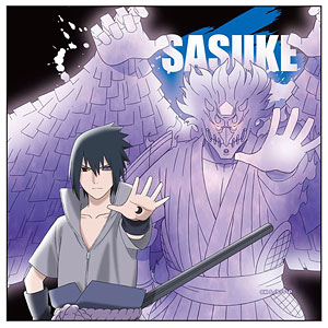 NARUTO-ナルト- 疾風伝 マイクロファイバー うちはサスケ 忍術ver.