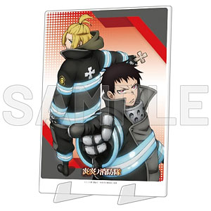 炎炎ノ消防隊 シンラ＆アーサー アクリルボード 壱ノ章パッケージ絵