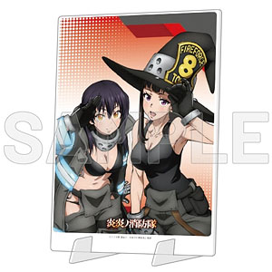 炎炎ノ消防隊 タマキ＆マキ アクリルボード 壱ノ章パッケージ絵