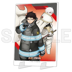 炎炎ノ消防隊 シンラ＆ショウ アクリルボード 壱ノ章パッケージ絵