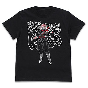 ドラゴンボール超 ゴクウブラック(超サイヤ人ロゼ) Tシャツ/BLACK-S