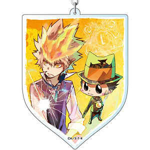 家庭教師ヒットマンREBORN キーホルダー 木札根付 獄寺隼人 家庭教師ヒットマンREBORN キーホルダー 木札根付 獄寺隼人 家庭