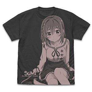 彼女、お借りします 桜沢墨 オールプリントTシャツ/SUMI-XL