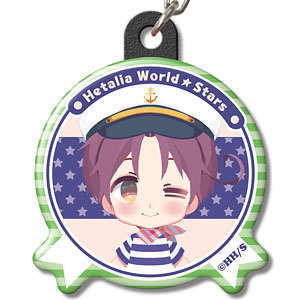 ヘタリア World☆Stars ぷくっとキーホルダー Ver.2 デザイン08
