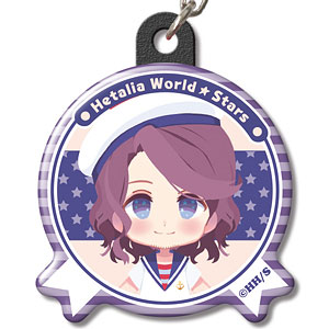 ヘタリア World☆Stars ぷくっとキーホルダー Ver.2 デザイン08