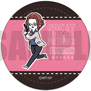 GREAT PRETENDER レザーバッジ PlayP-D シンシア
