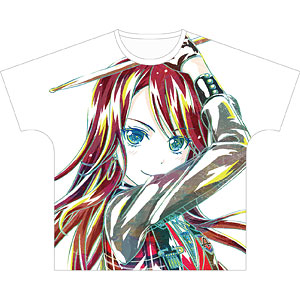 BanG Dream！ ガールズバンドパーティ！ 宇田川巴 Ani-Art フルグラフィックTシャツ vol.3 ユニセックス M