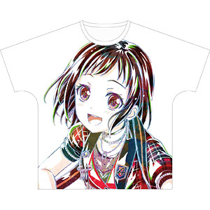BanG Dream！ ガールズバンドパーティ！ 羽沢つぐみ Ani-Art フルグラフィックTシャツ vol.3 ユニセックス L