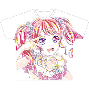 BanG Dream！ ガールズバンドパーティ！ 丸山彩 Ani-Art フルグラフィックTシャツ vol.3 ユニセックス S
