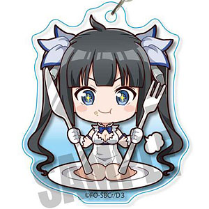 ごちきゃらアクリルキーホルダー ダンジョンに出会いを求めるのは間違っているだろうかIII ヘスティア