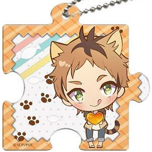 うちタマ？！ ～うちのタマ知りませんか？～ パズル型クリアチャーム 木曽トラ