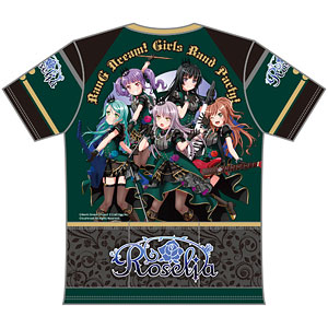 バンドリ！ ガールズバンドパーティ！ ツーリングTシャツ Roselia Ver. (XL)
