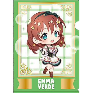 ラブライブ！スクールアイドルフェスティバルALL STARS クリアファイル エマ・ヴェルデ デフォルメver